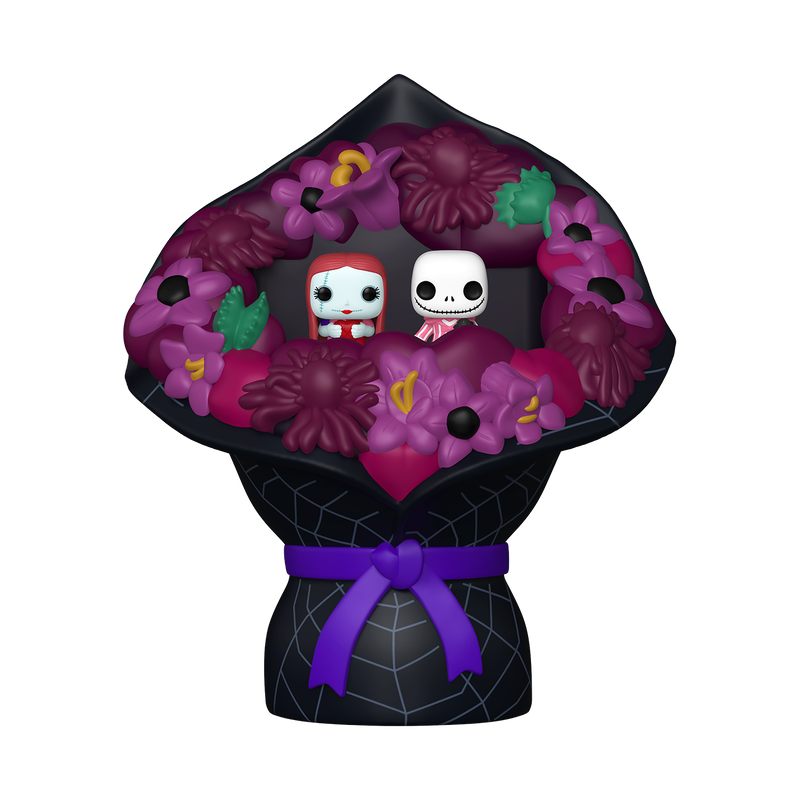 Bitty Pop! Bouquet Sally & Jack Skellington (Valentine), , hi-res view 1